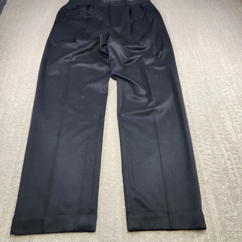 Vintage Polo Ralph Lauren Pants Men 32x32 READ* High Rise Pleated Trouser Baggy